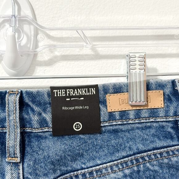 NWT: BlankNYC - The Franklin, Ribcage, Wide Leg, Distressed Jeans (size 25) - Picture 4 of 4